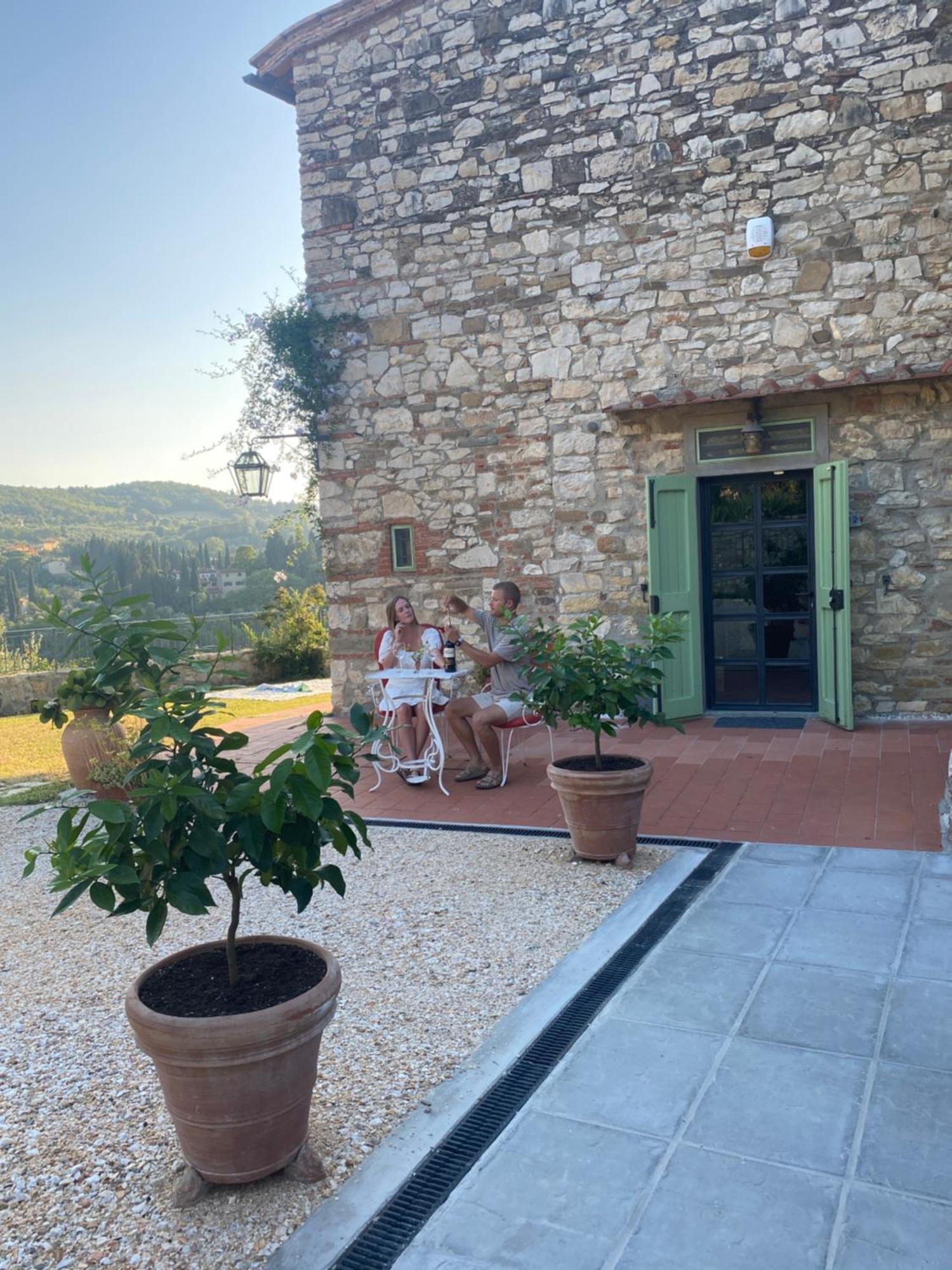 Florence Villa Violetta Bagno A Ripoli Bagian luar foto