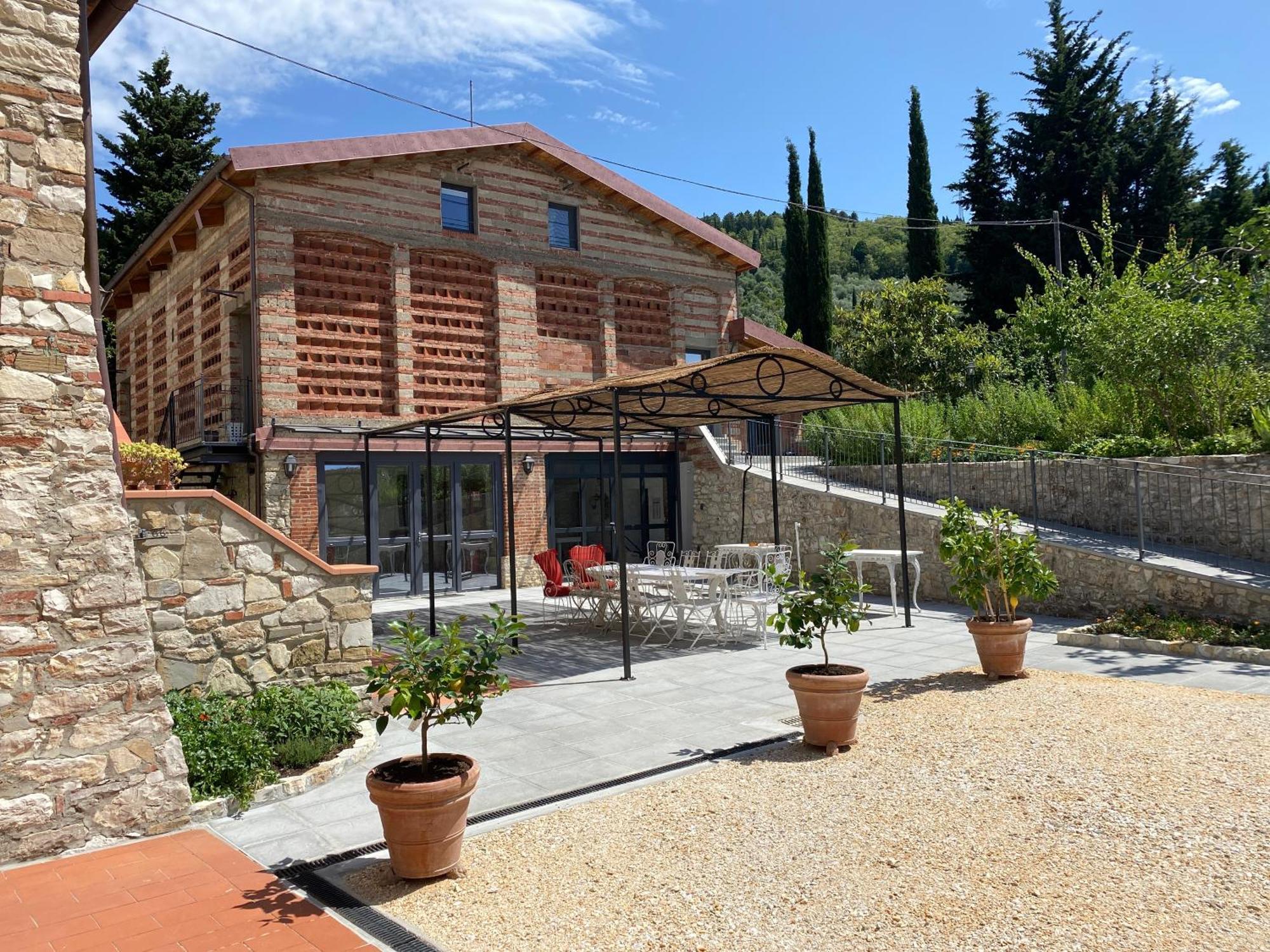 Florence Villa Violetta Bagno A Ripoli Bagian luar foto