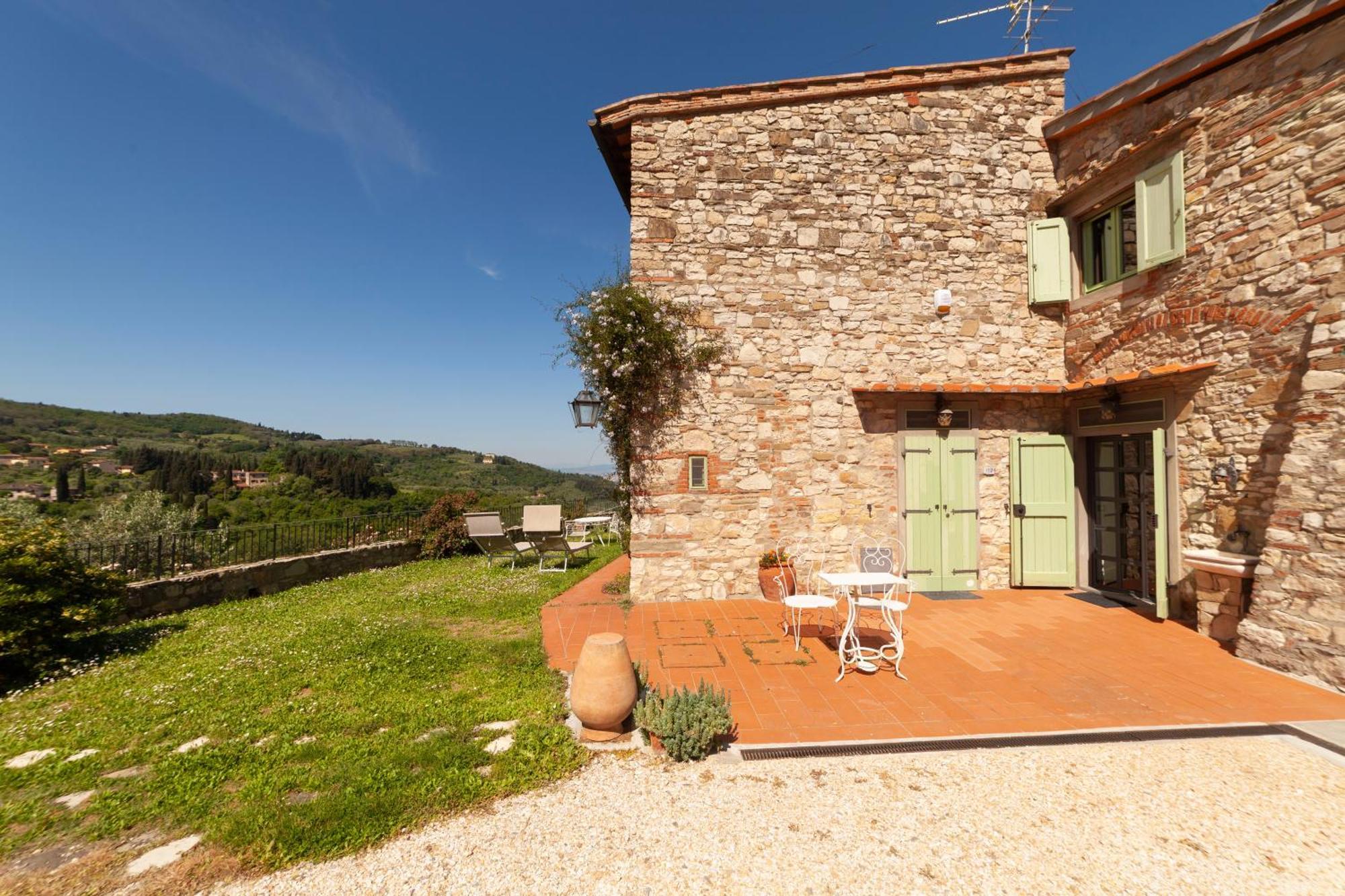 Florence Villa Violetta Bagno A Ripoli Bagian luar foto