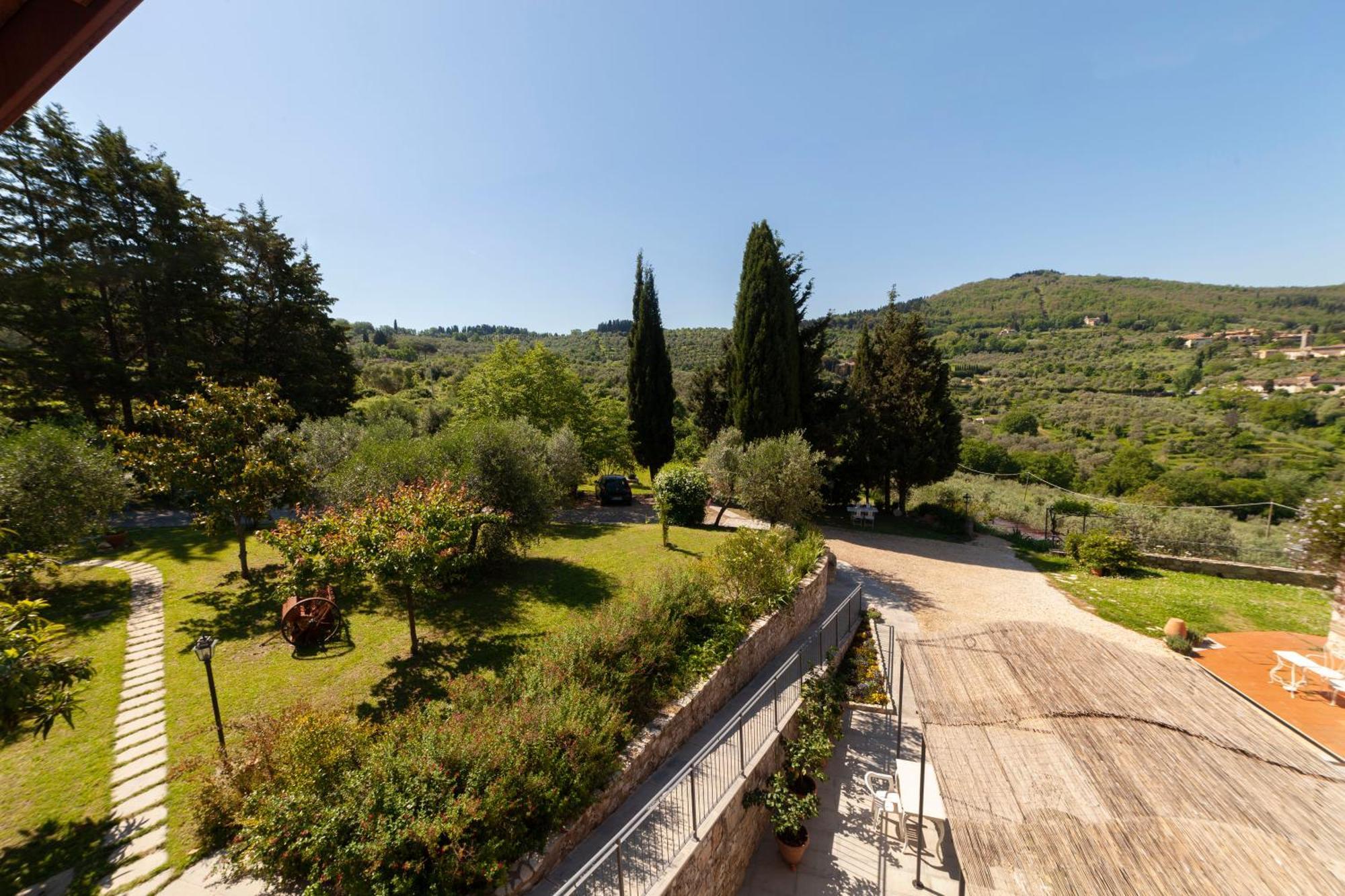 Florence Villa Violetta Bagno A Ripoli Bagian luar foto